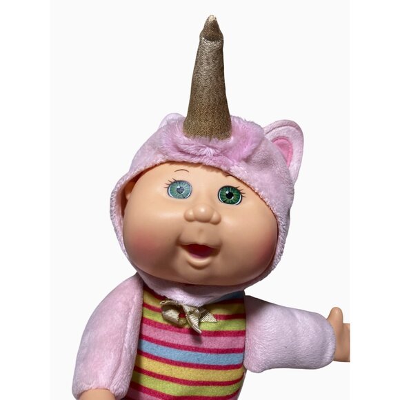 Cabbage Patch Kids Unicorn Baby Doll With Pink Outfit - Picture 2 of 10